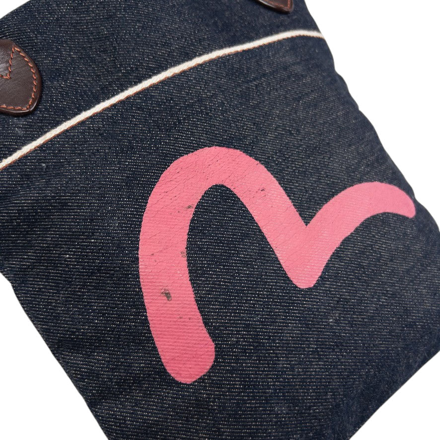 Vintage Evisu Gull Japanese Denim Handbag