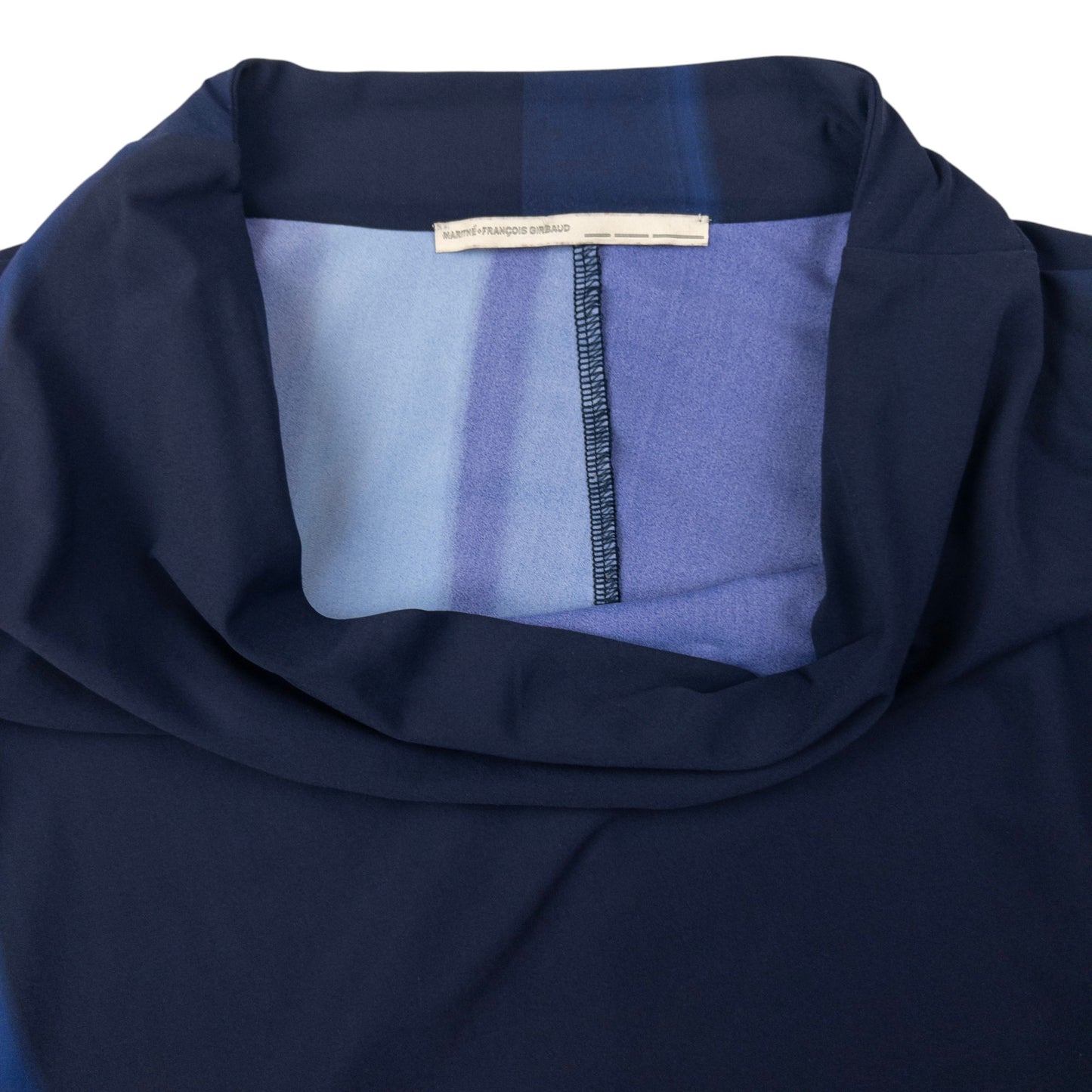 Vintage Marithe + Francois Girbaud Ruched Cowl Neck Dress Womens Size M