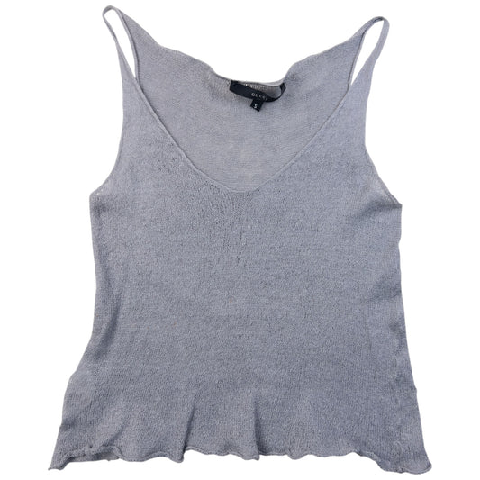Vintage 90s Gucci By Tom Ford Linen Knit Vest Top Womens Size S