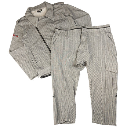 Vintage PPFM Convertible Zip Off Jumpsuit Size M