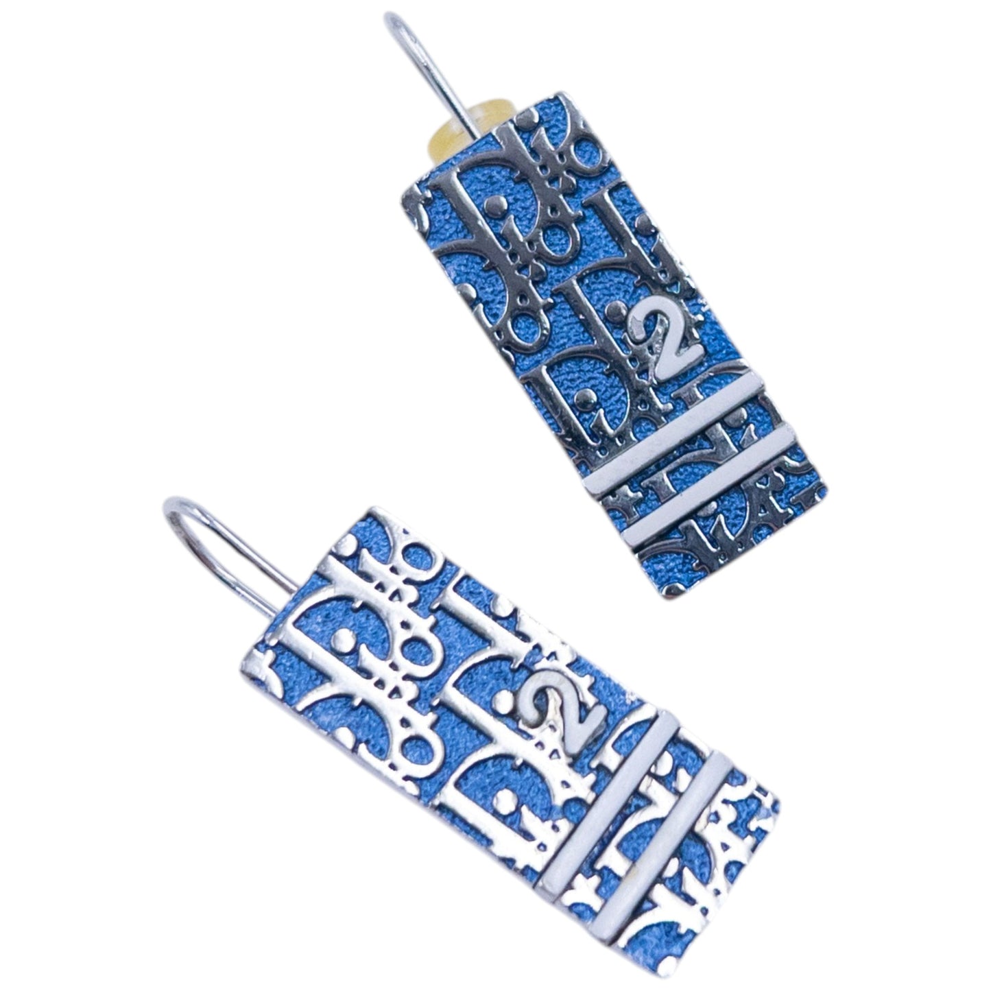 Vintage 2000s Dior Monogram Number Earrings