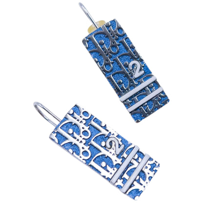 Vintage 2000s Dior Monogram Number Earrings