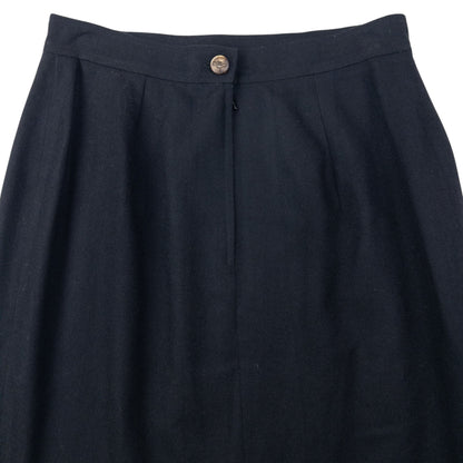 Vintage 80s Gucci Wool Skirt Womens Size W26