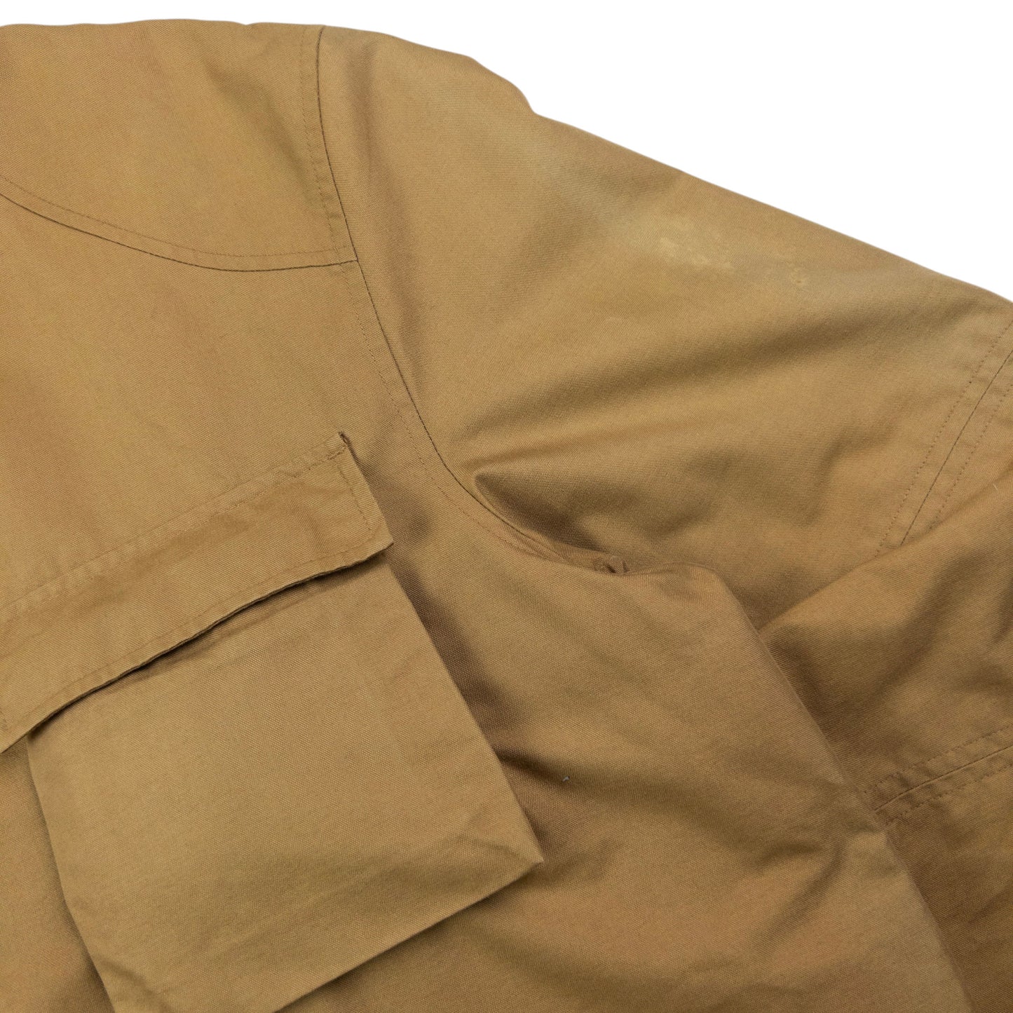 Vintage Burberry Zip Up Cargo Jacket Size XL