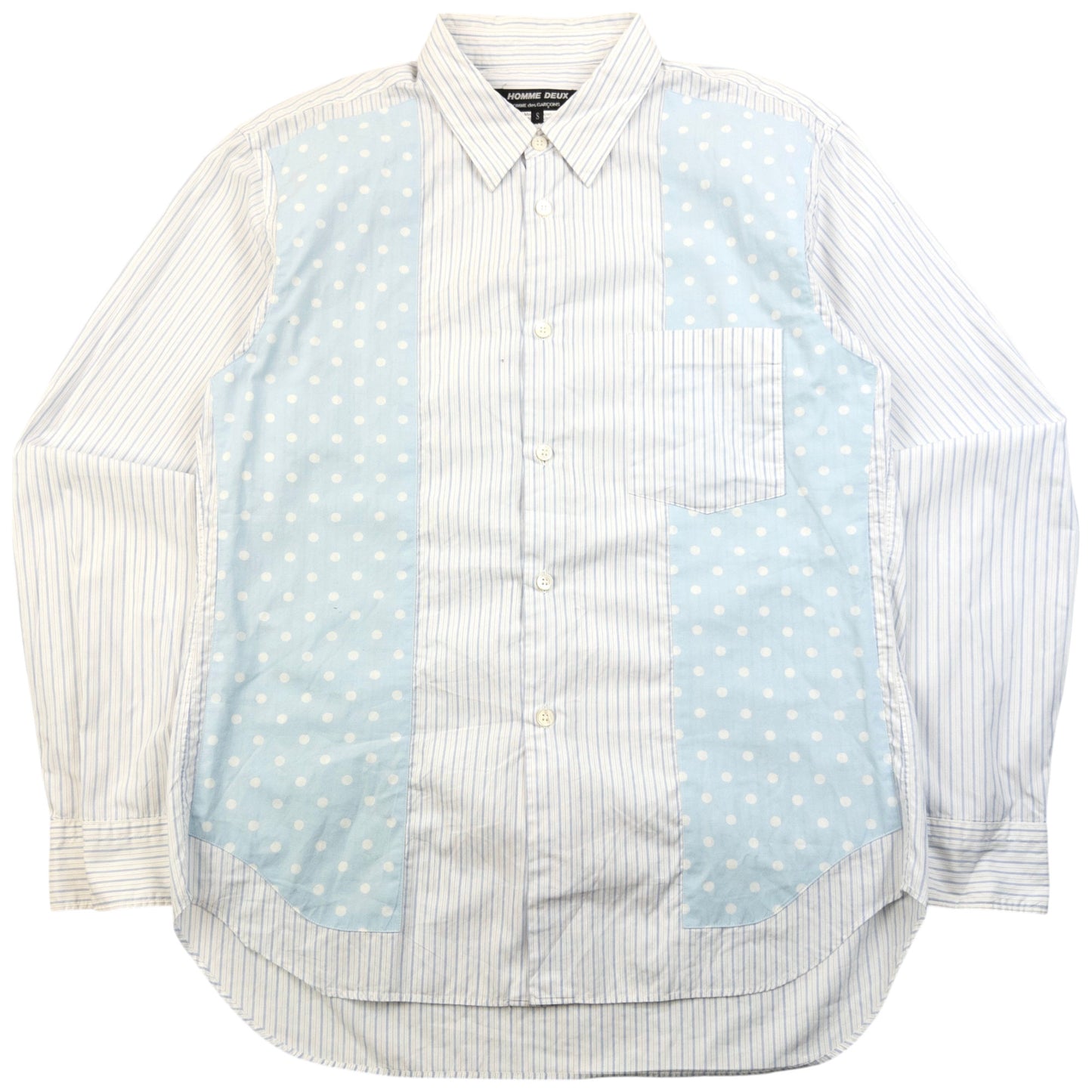 Vintage Comme Des Garçons HOMME DEUX Button Up Shirt Size XS