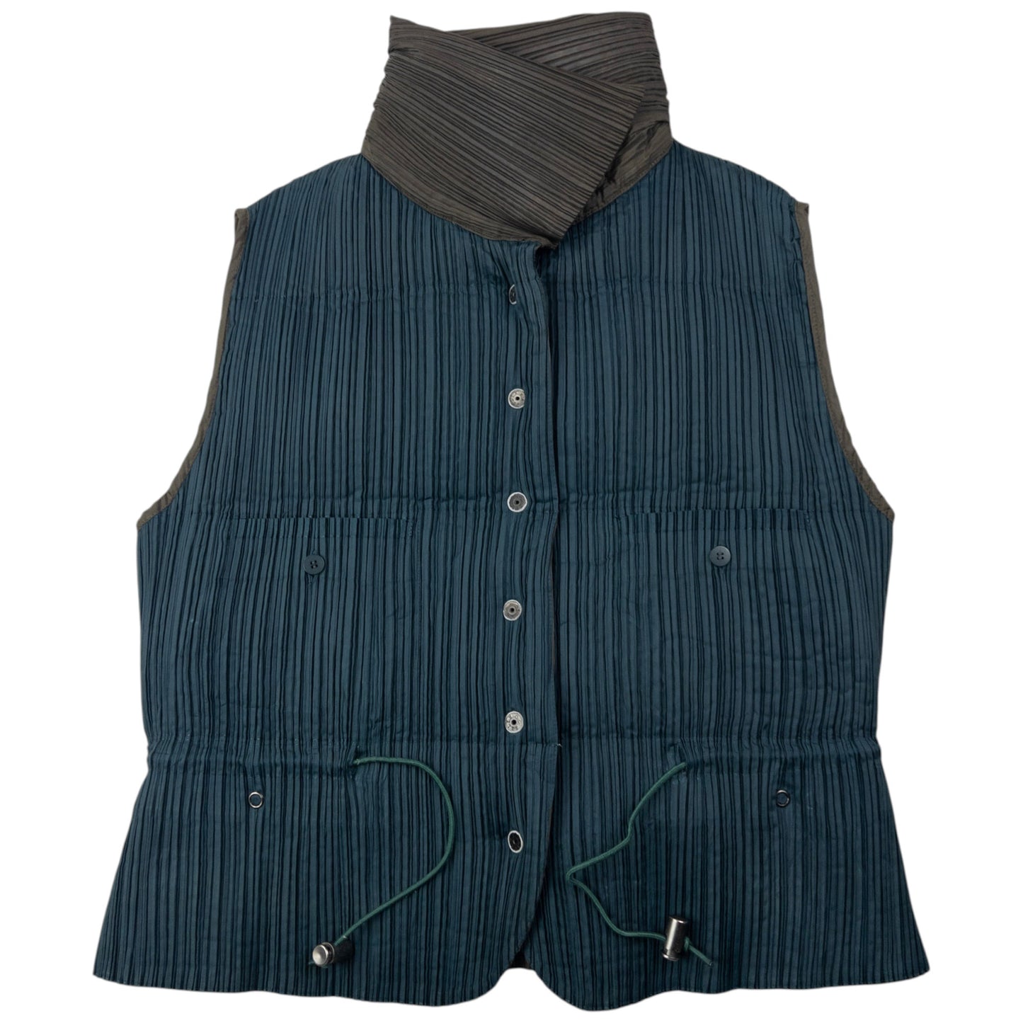 Vintage 1993 Issey Miyake Pleated Reversible Gilet Size S