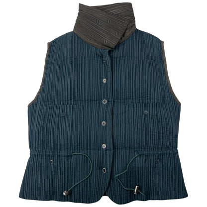 Vintage 1993 Issey Miyake Pleated Reversible Gilet Size S