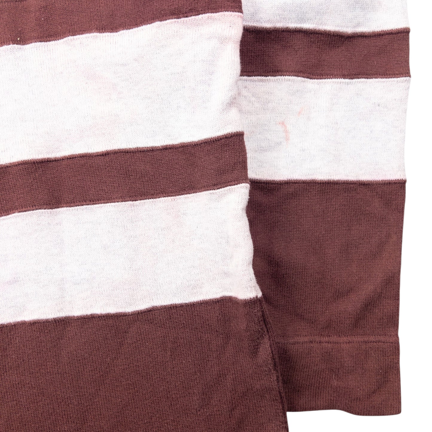 Vintage 90s Issey Miyake Thick Long Sleeve Polo Shirt Size M