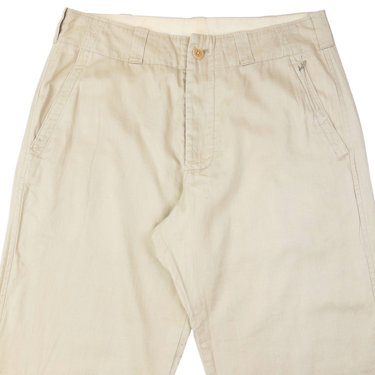 Vintage 2000s Yohji Yamamoto Linen Trousers Size W34