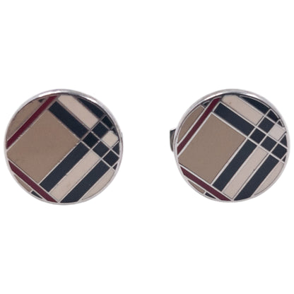 Vintage 2000s Burberry Nova Check Cufflinks