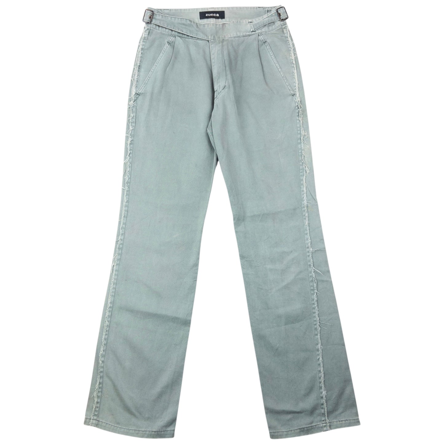Vintage 2000s Cabane De Zucca By Issey Miyake Buckle Waist Trousers Size W27