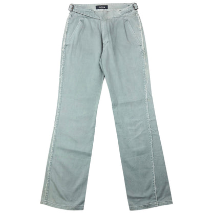 Vintage 2000s Cabane De Zucca By Issey Miyake Buckle Waist Trousers Size W27