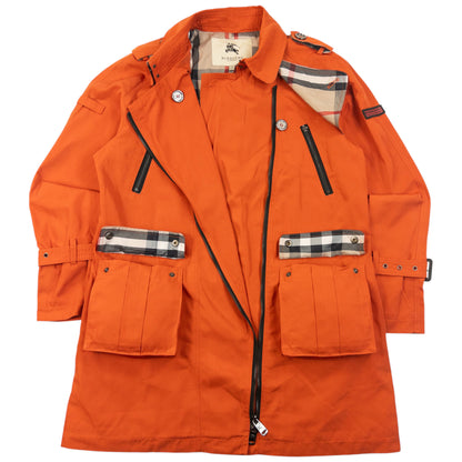 Vintage Burberry Nova Check Lined Jacket Womens Size XL