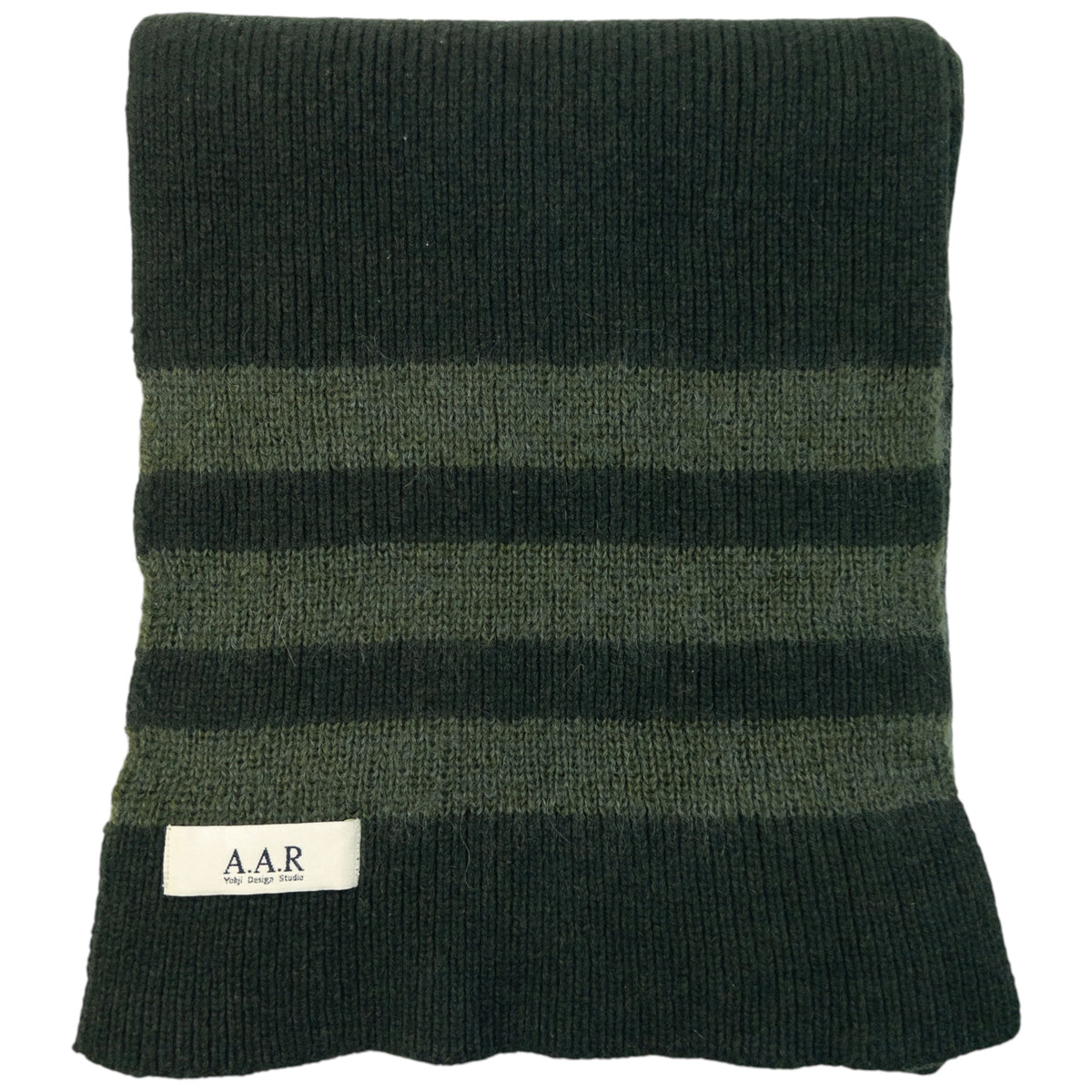 Vintage 90s Yohji Yamamoto A.A.R Long Wool Knit Scarf