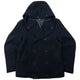 Vintage 90s Cabane De Zucca By Issey Miyake Wool Peacoat Jacket Size S