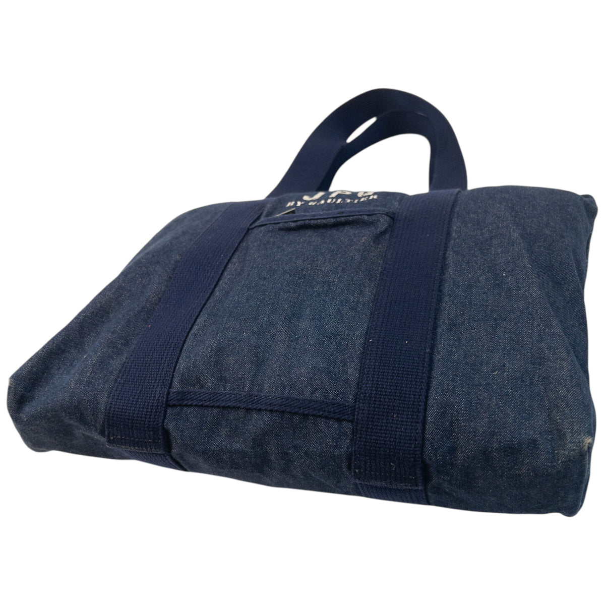 Vintage 2000s Jean Paul Gaultier JPG Denim Shoulder Bag