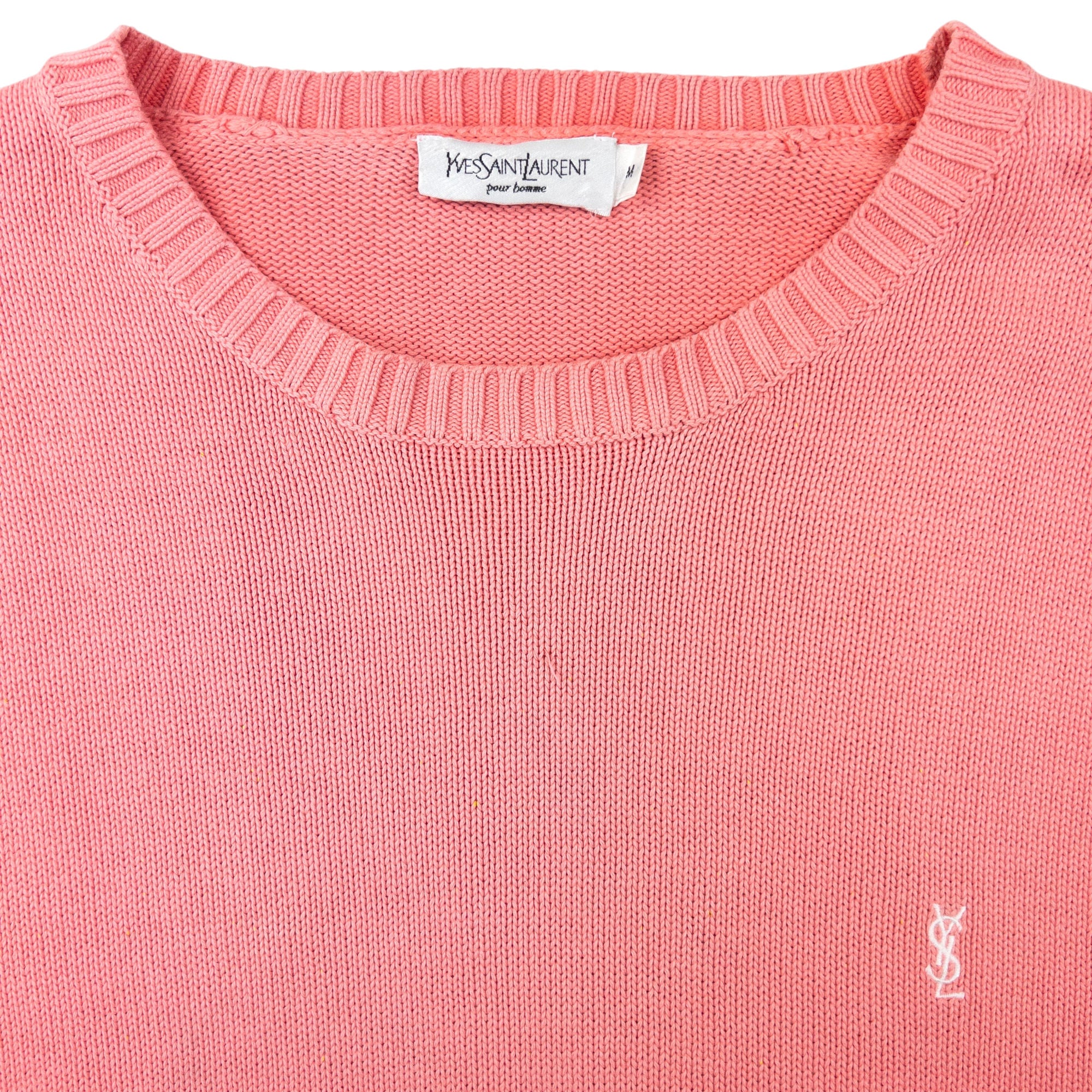 Vintage YSL Yves Saint Laurent Knit Jumper Size L