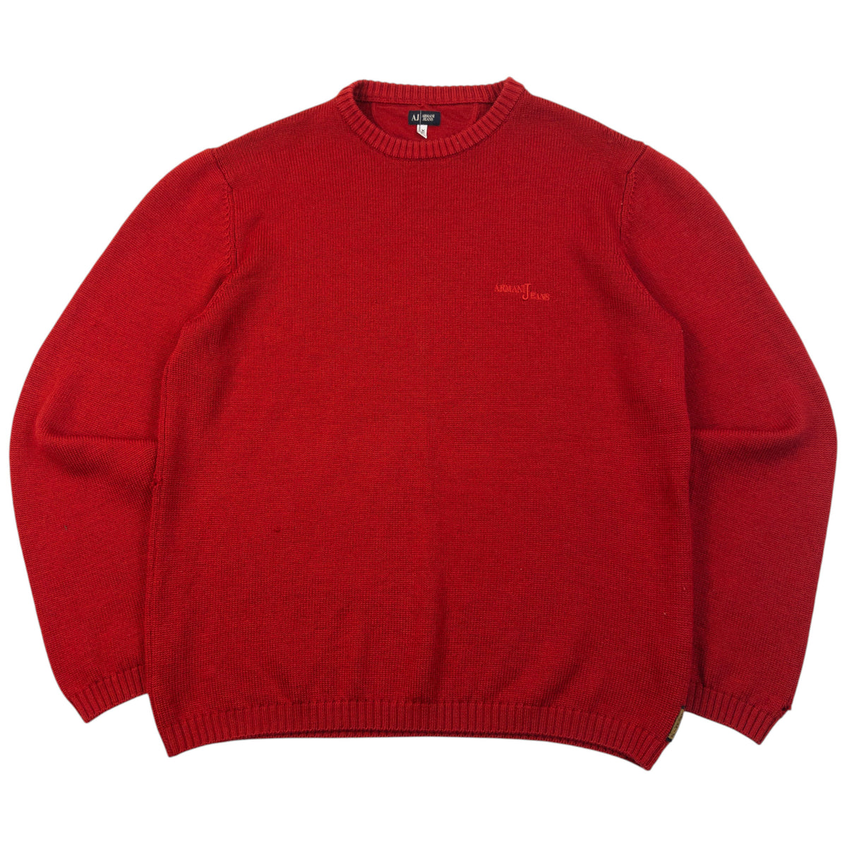Vintage 2000s Armani Jeans Wool Knit Jumper Size M