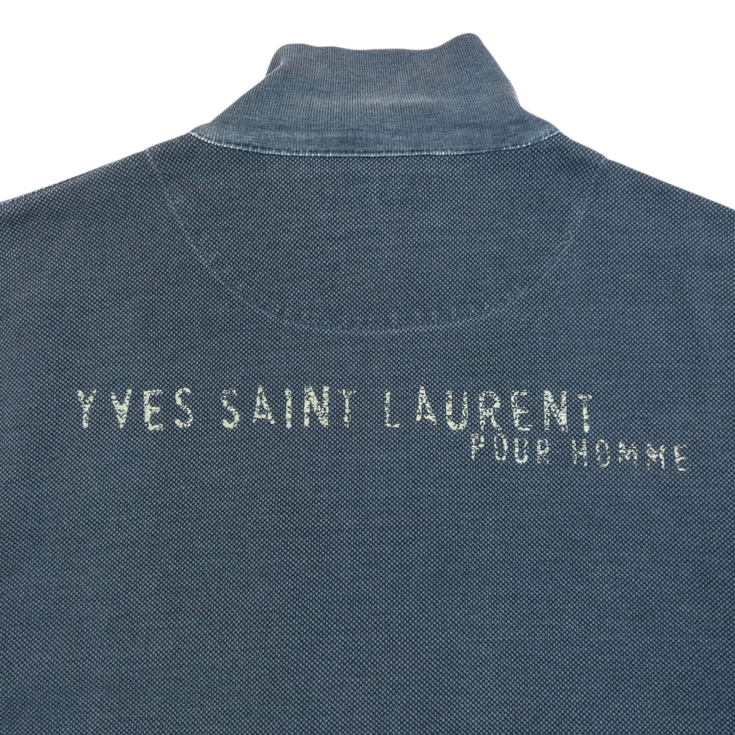 Vintage 2000s YSL Yves Saint Laurent Zip Up Sweatshirt Size M