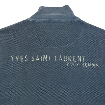 Vintage 2000s YSL Yves Saint Laurent Zip Up Sweatshirt Size M