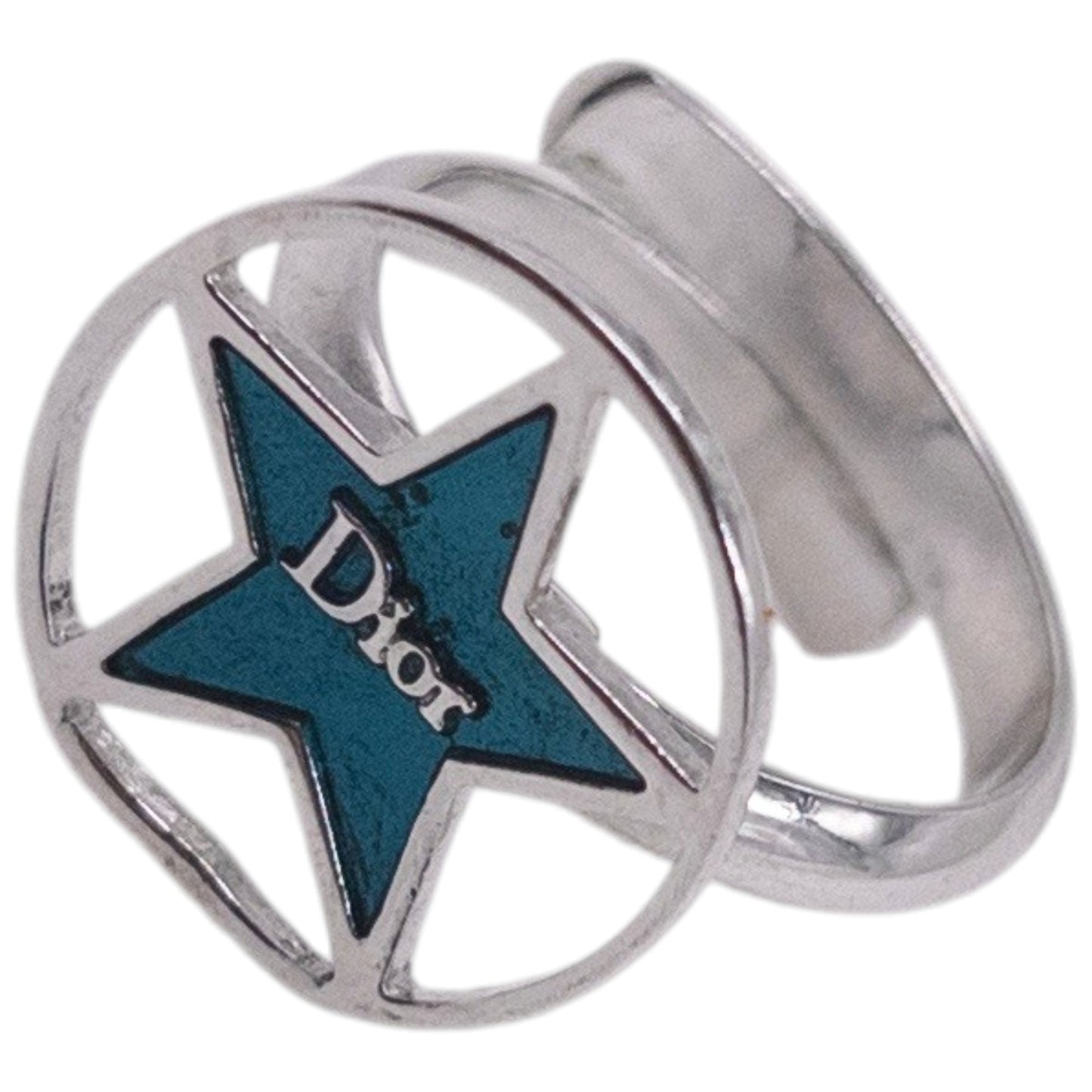 Vintage 2000s Dior By John Galliano Star Adjustable Ring
