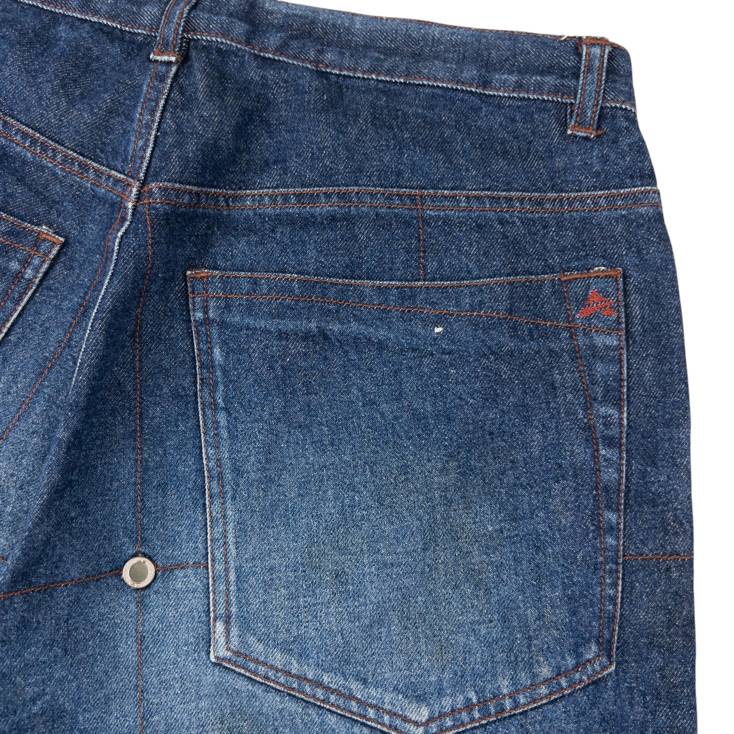 Vintage Avirex Metal Detail Denim Jeans Size W35