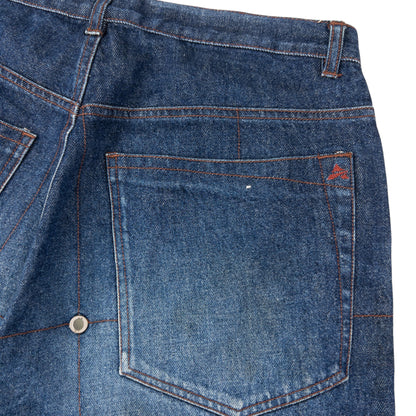 Vintage Avirex Metal Detail Denim Jeans Size W35