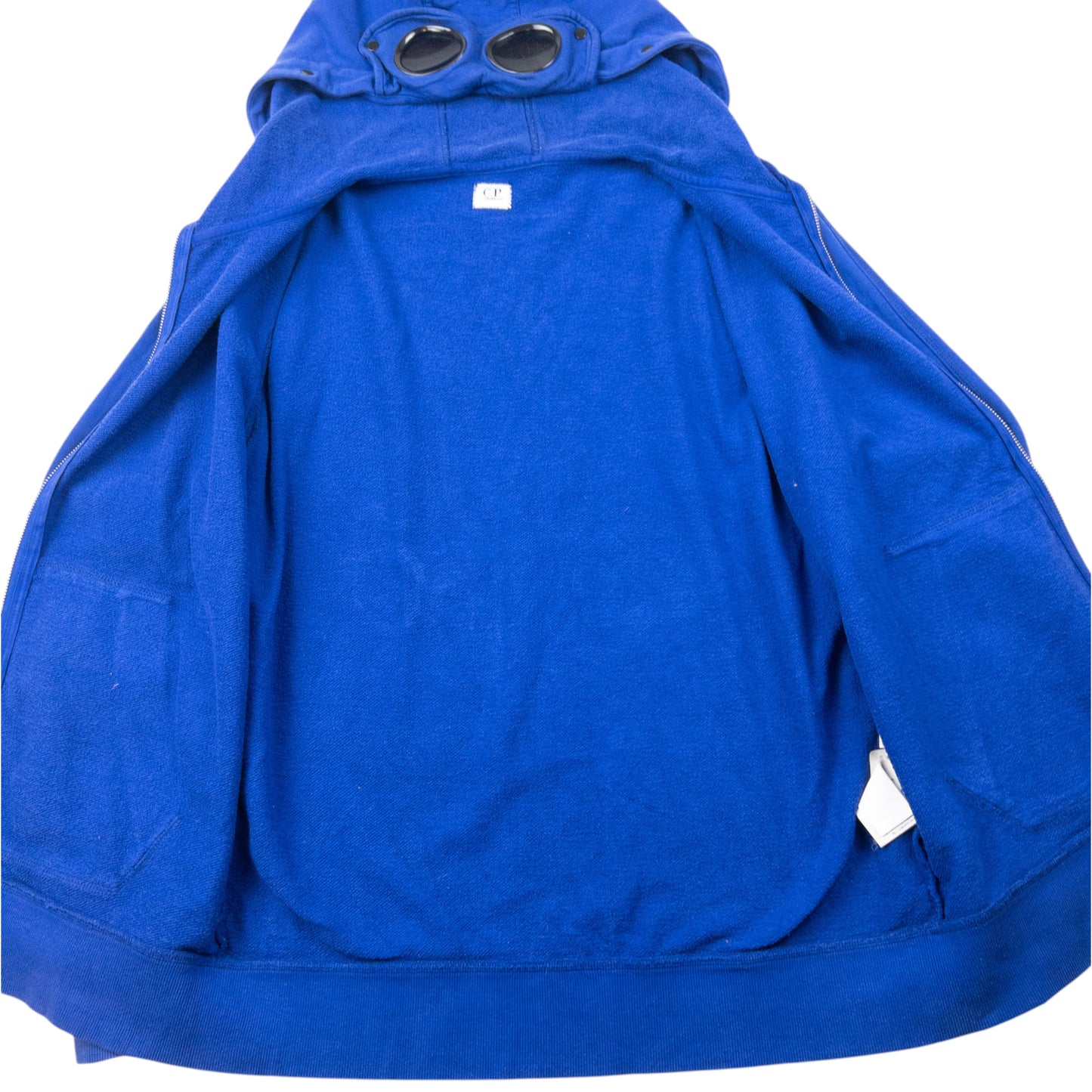 Vintage CP Company Goggle Hood Zip Up Hoodie Size XL