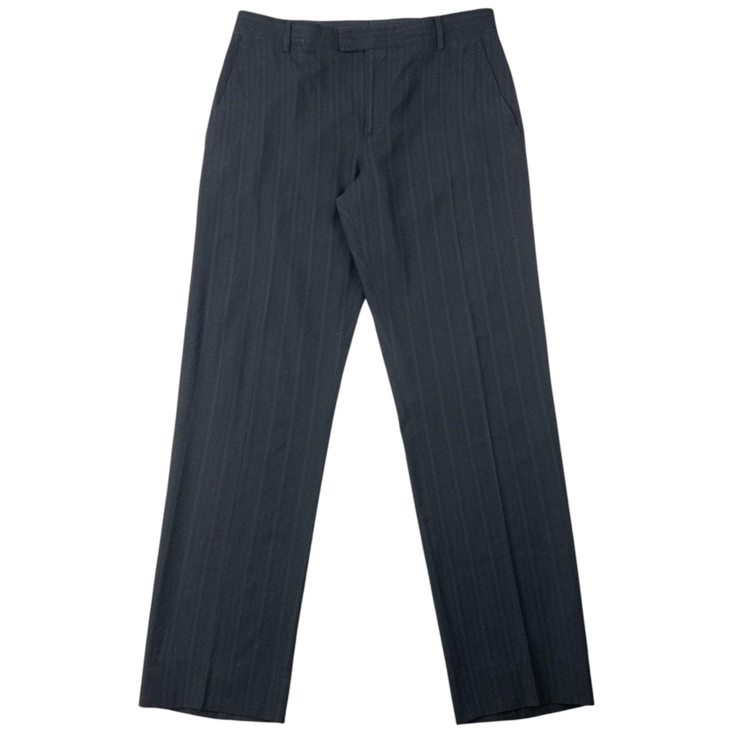 Vintage 2000s Versace Versus Pinstripe Jacket & Trousers Suit Set Size XL