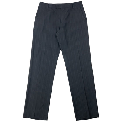 Vintage 2000s Versace Versus Pinstripe Jacket & Trousers Suit Set Size XL