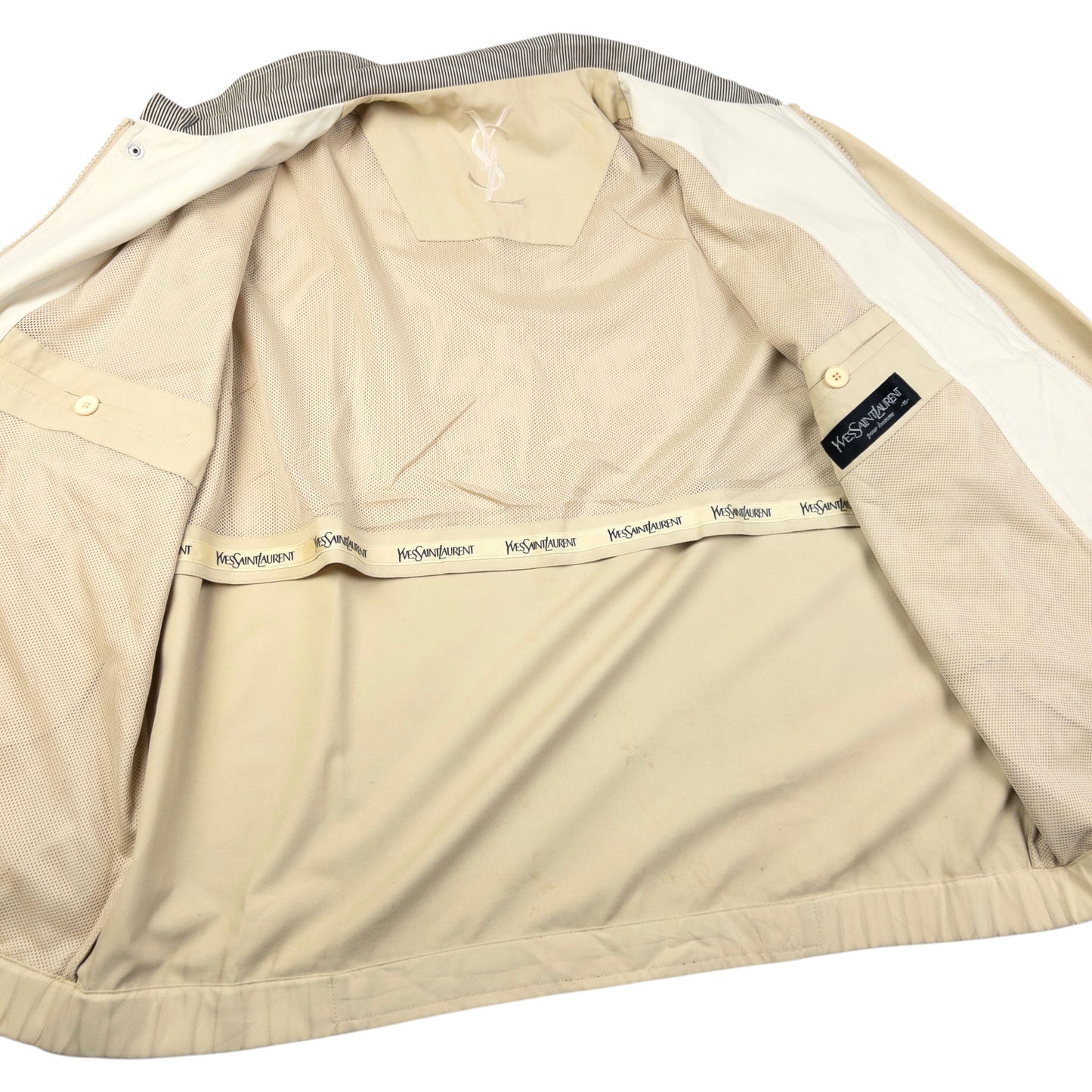 Vintage YSL Yves Saint Laurent Harrington Jacket Size S