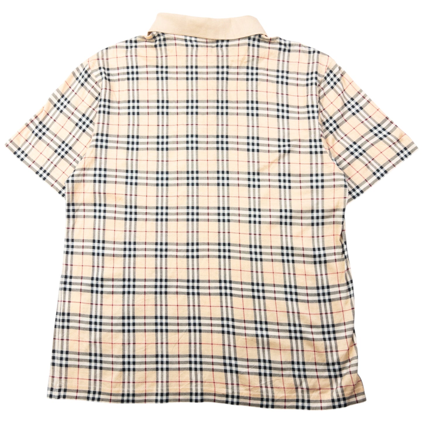 Vintage 2000s Burberry Nova Check Polo Shirt Womens Size S