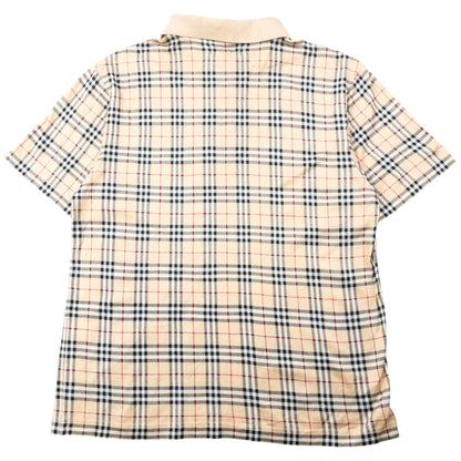 Vintage 2000s Burberry Nova Check Polo Shirt Womens Size S