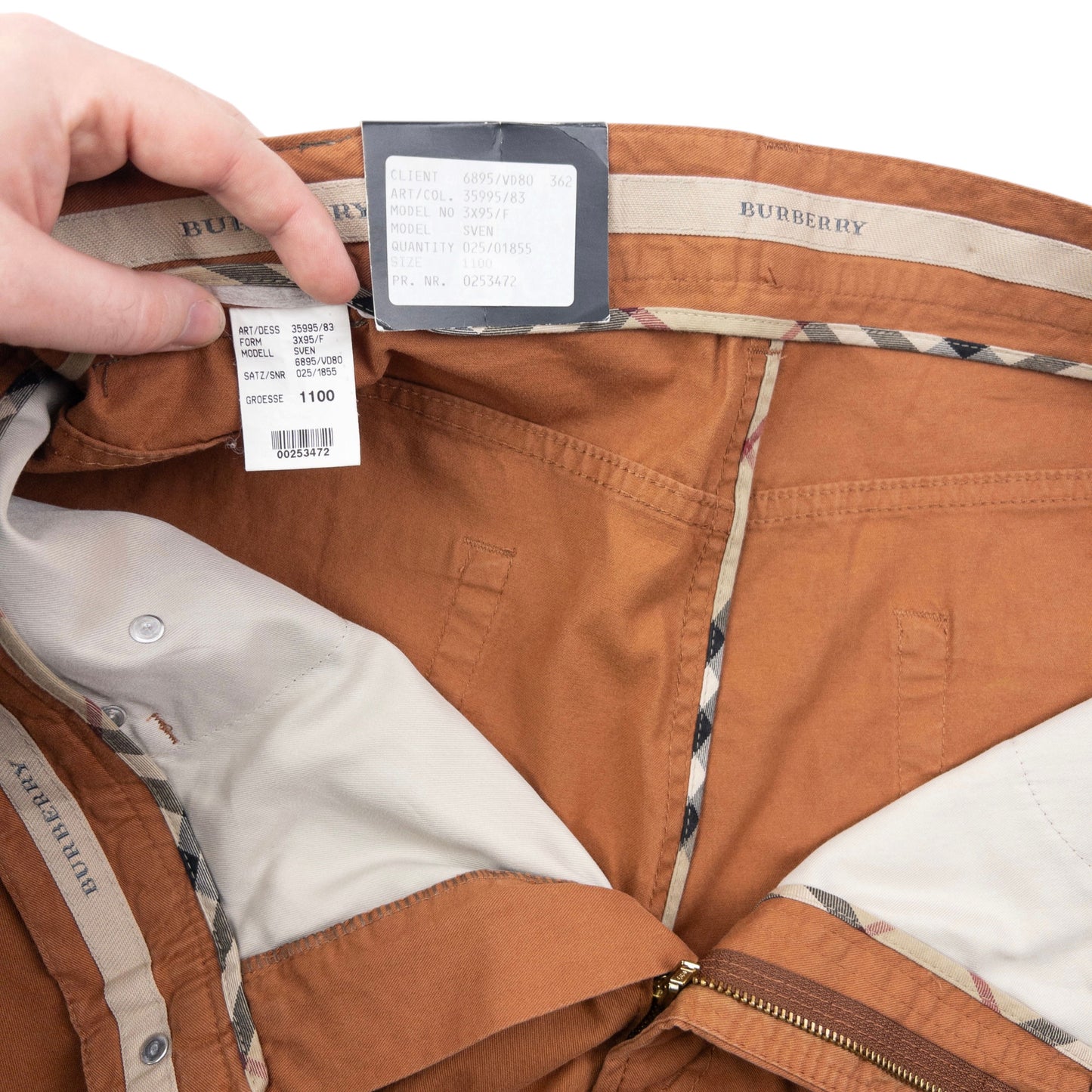 Vintage 2000s Burberry Trousers Size W38