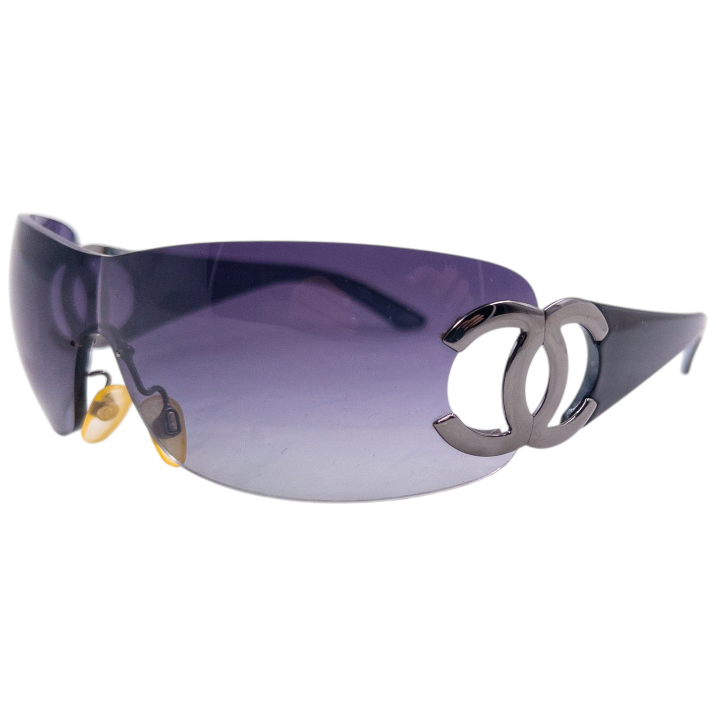 Vintage 2000s Chanel Rimless Sunglasses