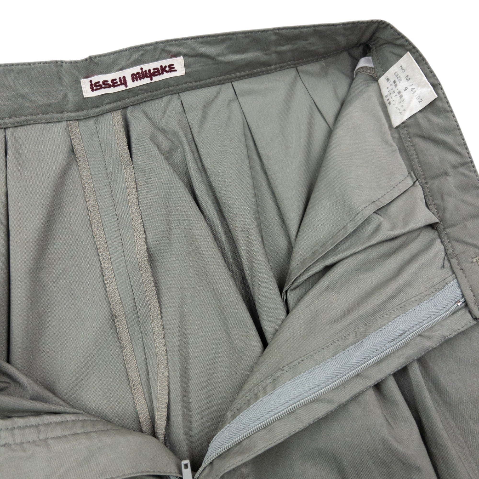 Vintage 80s Issey Miyake Pleated Parachute Trousers Size W25