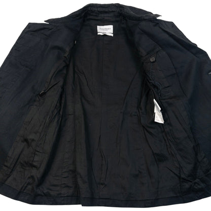 Vintage 2000s YSL Yves Saint Laurent By Tom Ford Belt Waist Trench Jacket Womens Size M