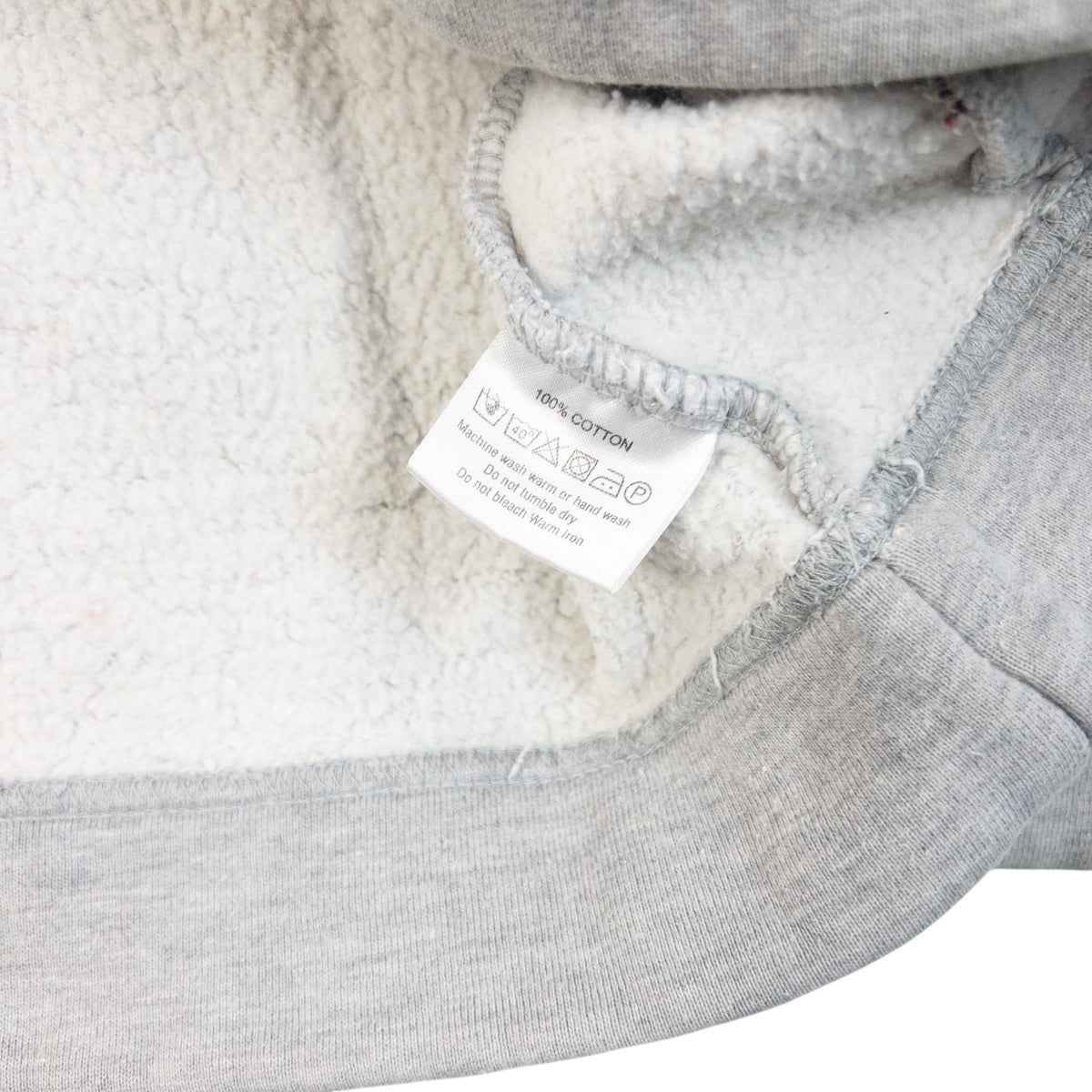 Vintage 2000s Burberry Nova Check Elbow Patch Hoodie in grey (cotton), photo 4