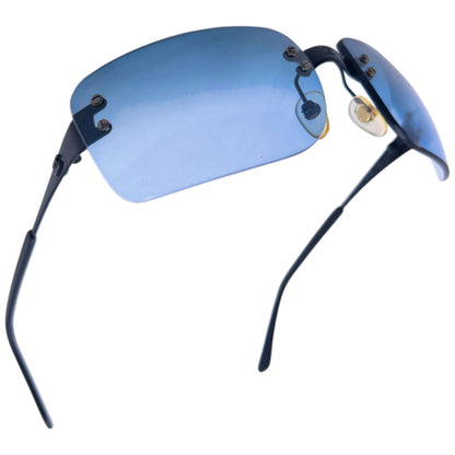 Vintage 2000s Chanel Rimless Sunglasses