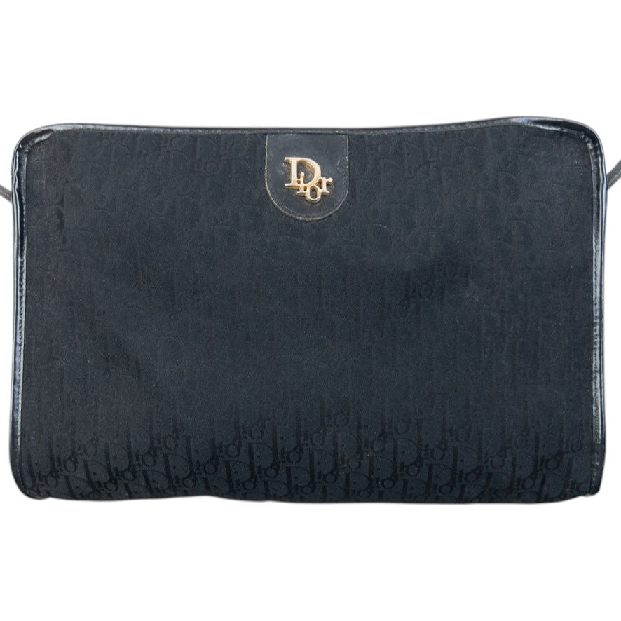 Vintage 80s Dior Monogram Shoulder Bag