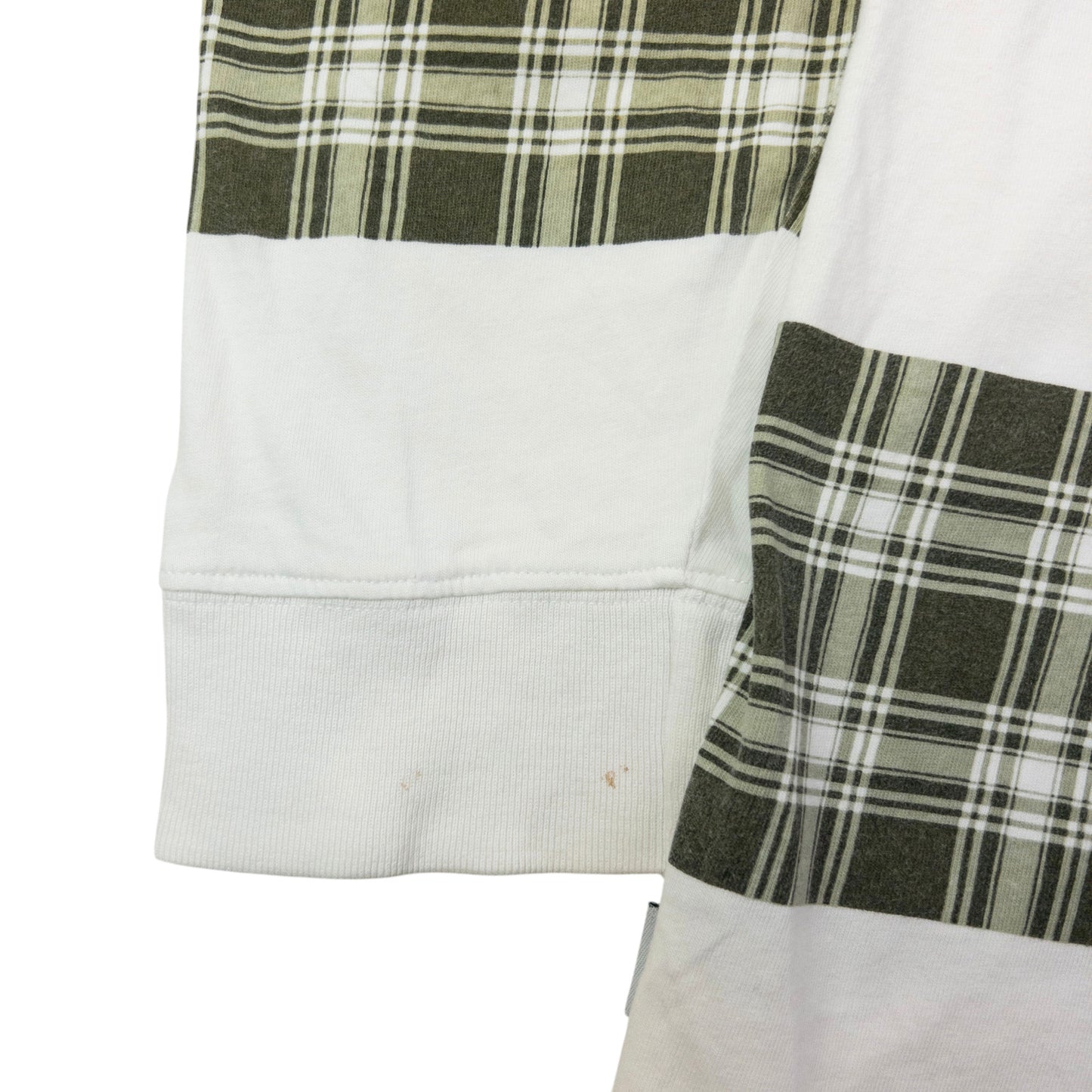 Vintage 2000s Stussy Checkered Long Sleeve T Shirt Size M
