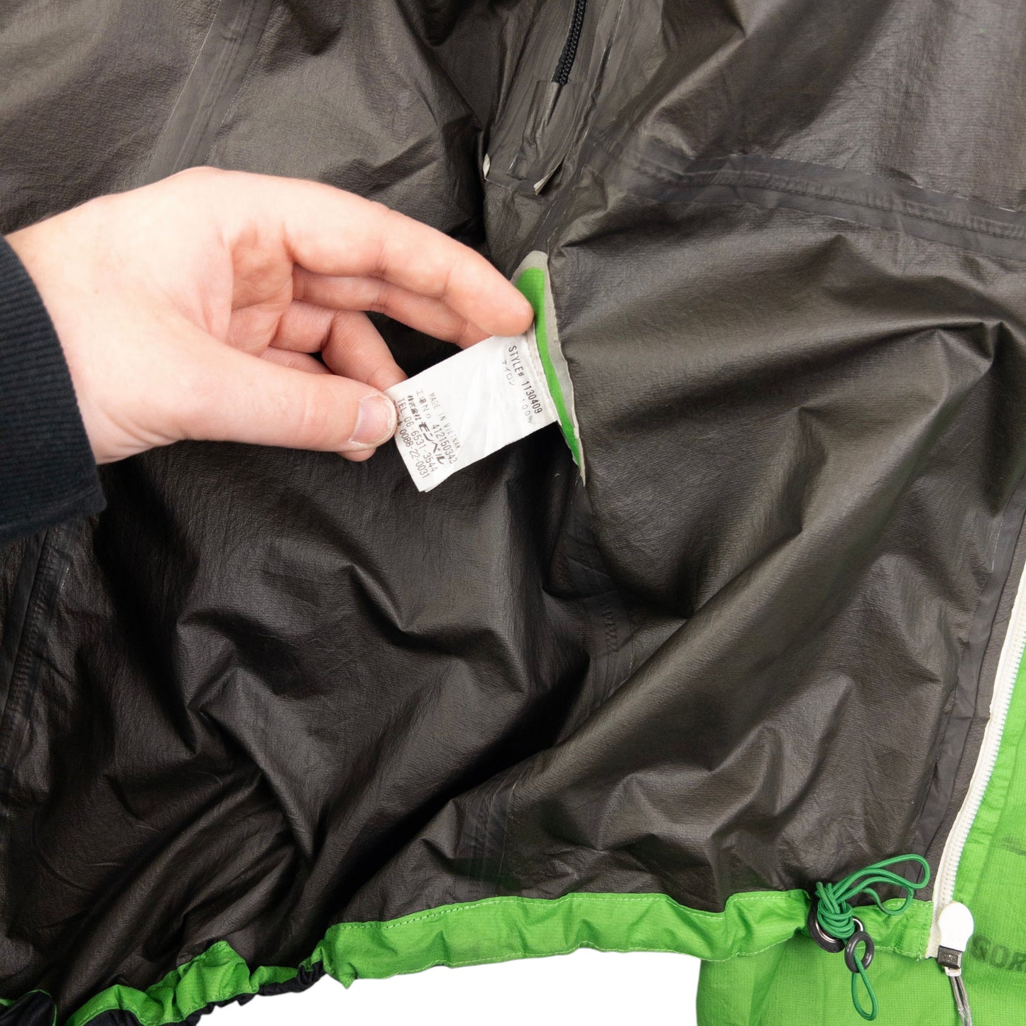 Vintage Montbell Goretex Zip Up Jacket Size S