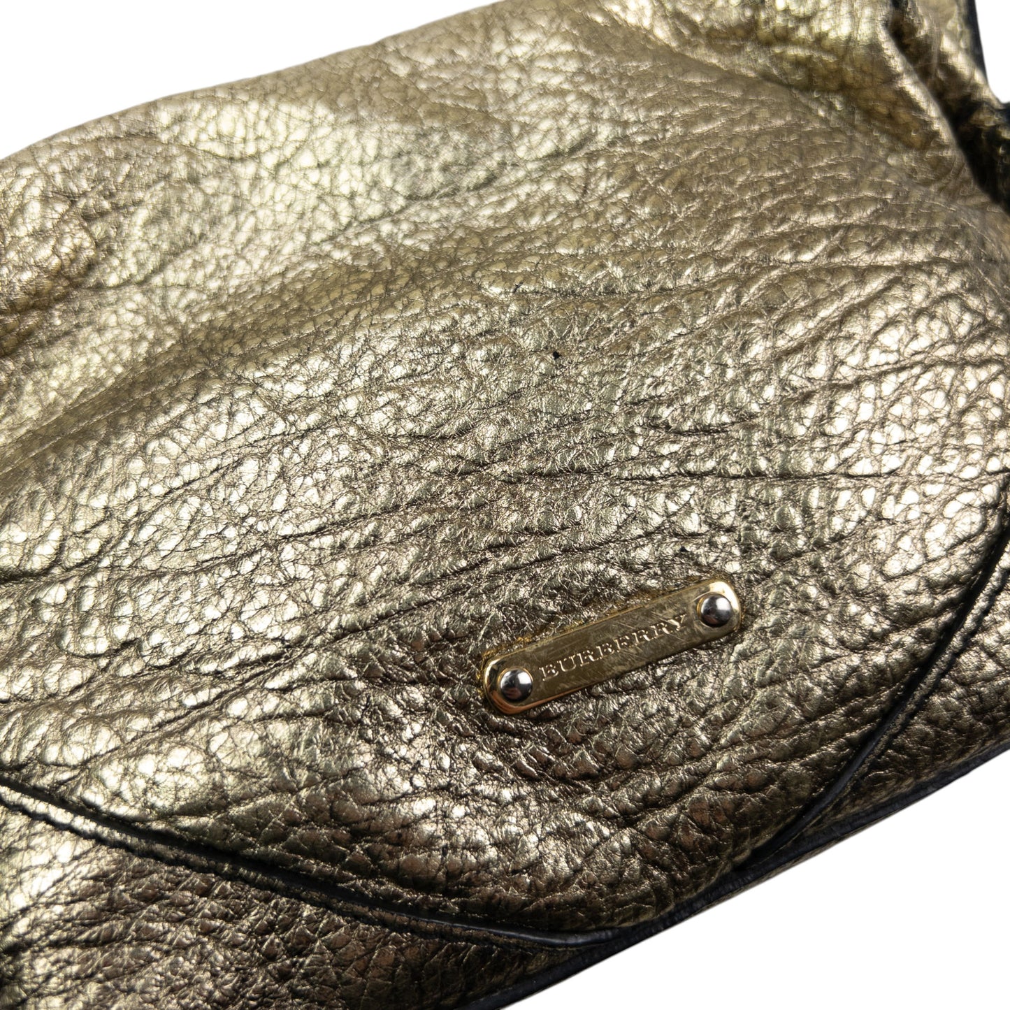 Vintage 2000s Burberry Blue Label Metallic Crossbody Bag