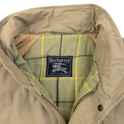 Vintage 90s Burberry Zip Up Padded Jacket Size XL