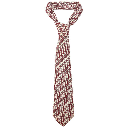 Vintage 90s Dior Monogram Silk Tie