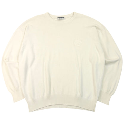Vintage 90s Burberry Knit Jumper Size M