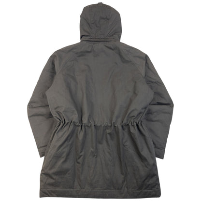 Vintage 90s YSL Yves Saint Laurent Padded Zip Up Jacket in grey, photo 2