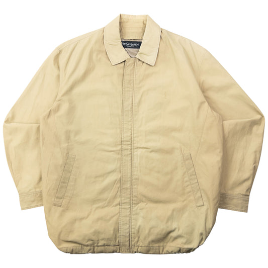 Vintage 90s YSL Yves Saint Laurent Harrington Jacket Size L