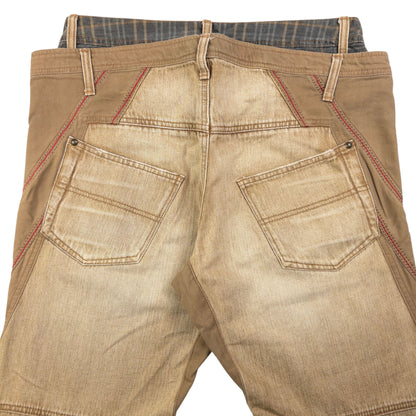 Vintage Marithe + Francois Girbaud Double Waist Denim Jeans Size W33