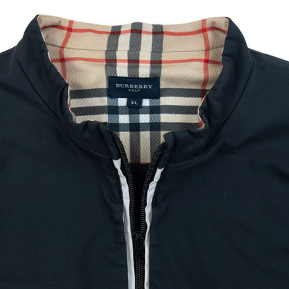 Vintage 2000s Burberry Golf Zip Up Jacket Size S